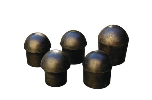 Pole Plugs Black Rubber - Pole accessories Nordic Sport