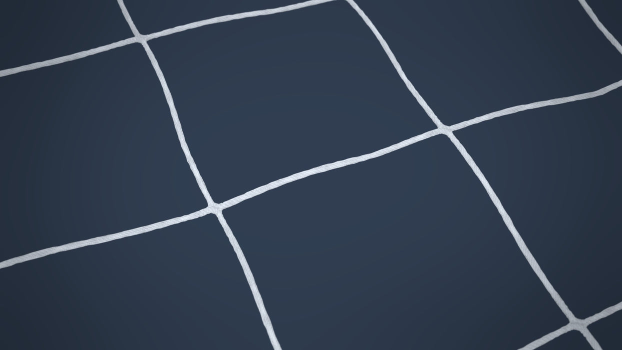 Net 11-m Pro White - Football nets Nordic Sport