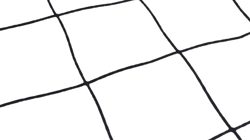 Football Net 11-a-side Black - Football nets Nordic Sport