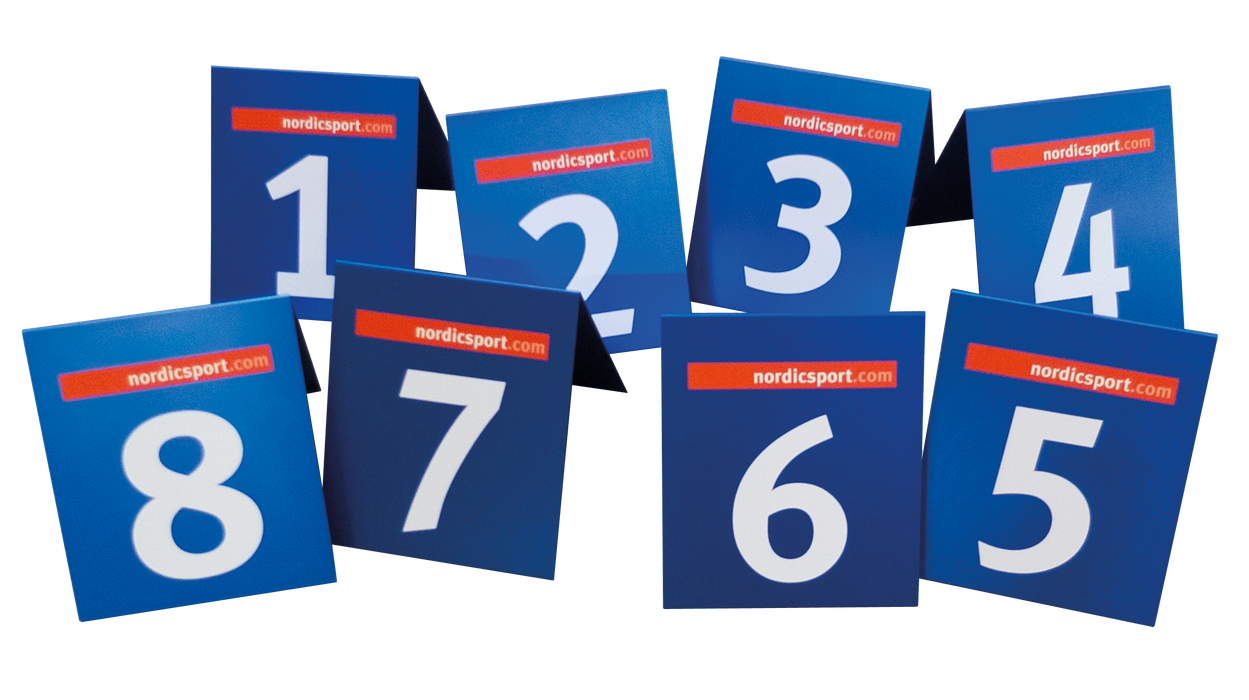 Lane Marker Plus Set 1-8 - Track equipment Nordic Sport