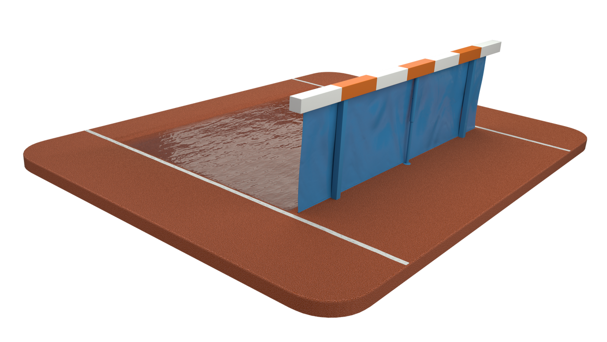 Splash Guard Steeplechase hurdle - Track equipment Nordic Sport
