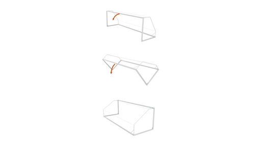 Football Goal Plus 11-a-side - Football goals Nordic Sport