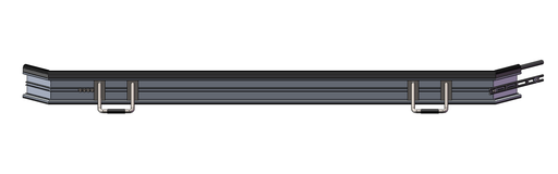 Corner section for Bandy board - Bandy boards Nordic Sport