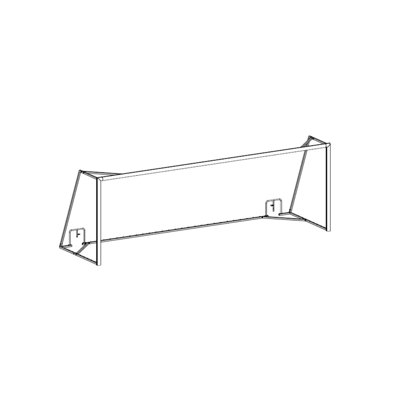 Lazy lift soccer goal 11-a-side match - Nordic Sport
