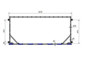 Mini handball goal Freestanding - Nordic Sport