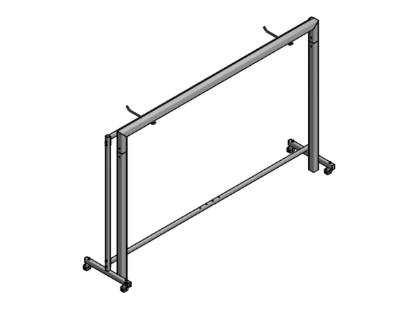 Transport trolley for one pair of handball goalposts - Nordic Sport