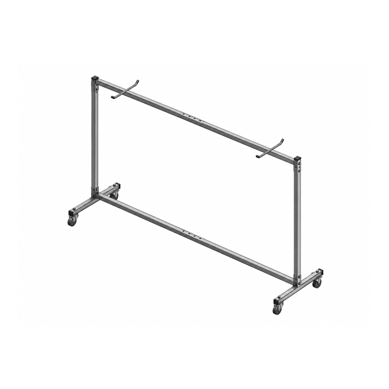 Transport trolley for one pair of handball goalposts - Nordic Sport
