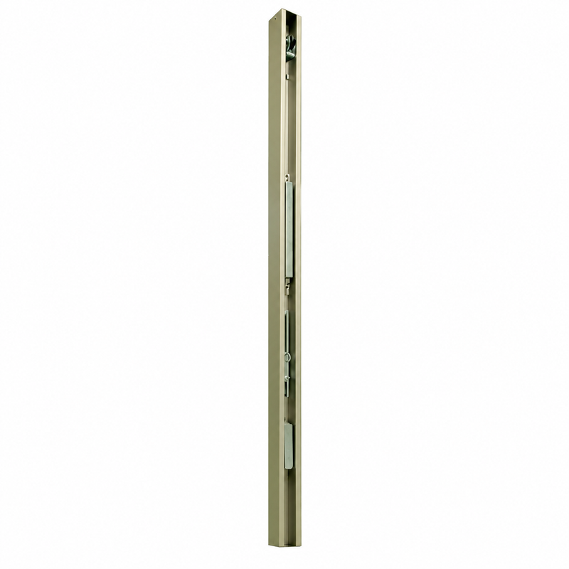 Aluminium Volleyball Posts 80 × 80 mm – with Spider Tension System-RAL3020 (Red). - Nordic Sport