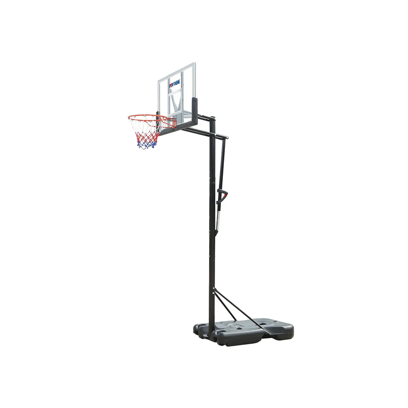 Miami Basketball Stand with Round Pole – Height-Adjustable for Home Use