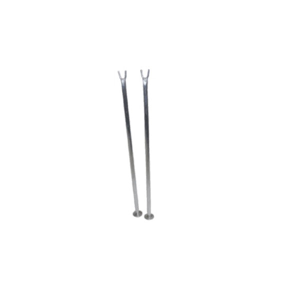 Singelstolpar aluminium - Nordic Sport