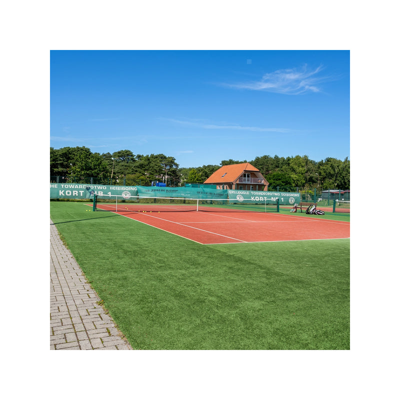 Professional aluminum tennis posts 80×80 mm - Nordic Sport