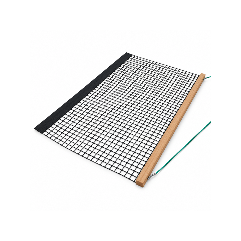 Tennis Drag Mat PVC 190 cm with Wooden Drag Rail – Choose Single or Double Layer
