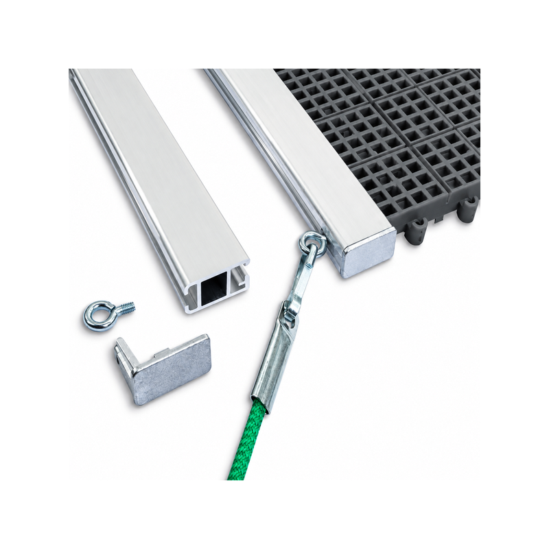 Tennis Drag Mat Hard-PE 185 × 75 cm – For Clay Court Maintenance