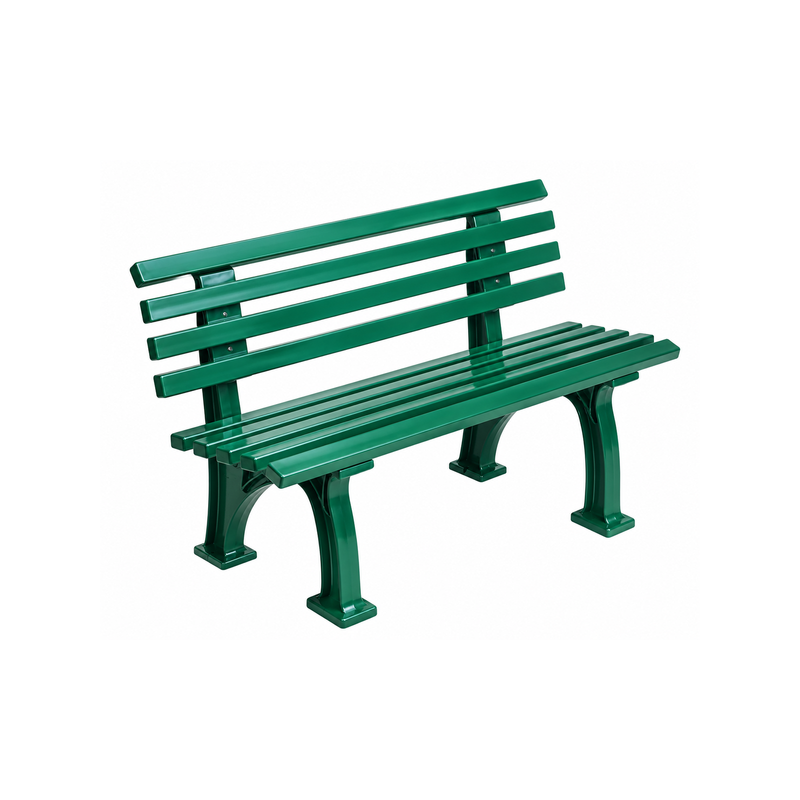 Tennis Bench Skadi 120 cm – Bench with Backrest for Tennis Courts and Sports Facilities