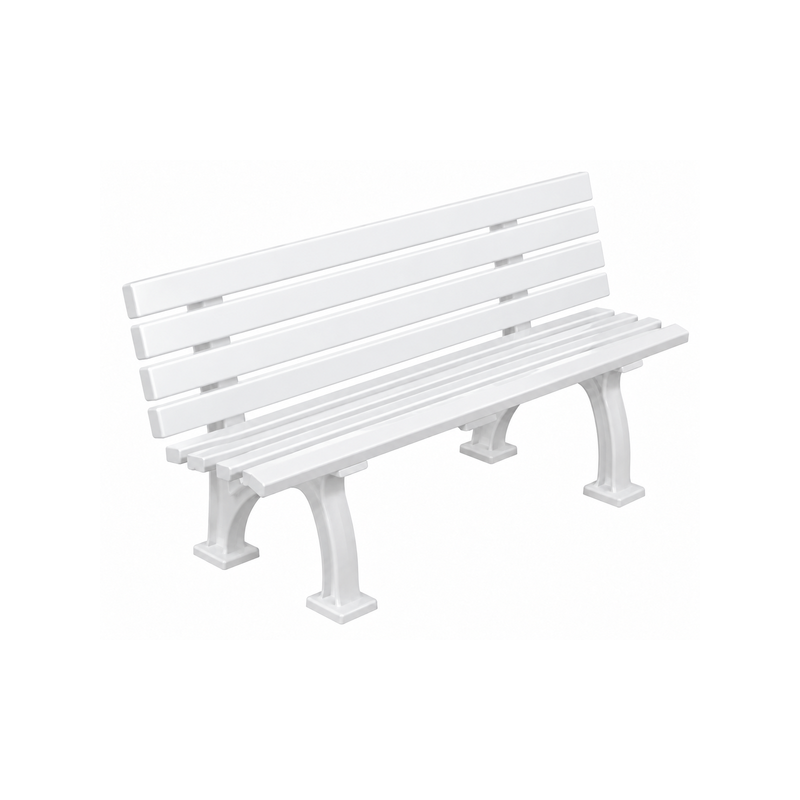 Tennis Bench Valhalla 150 cm with Backrest – With or Without Print