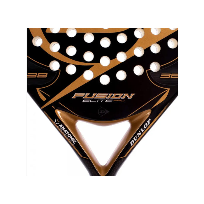 Dunlop Fusion Elite Pro Gold Padel Racket - Nordic Sport