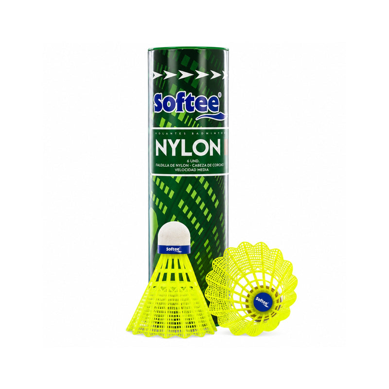 Softee Comp Badminton Shuttlecocks – Yellow Competition Shuttlecocks