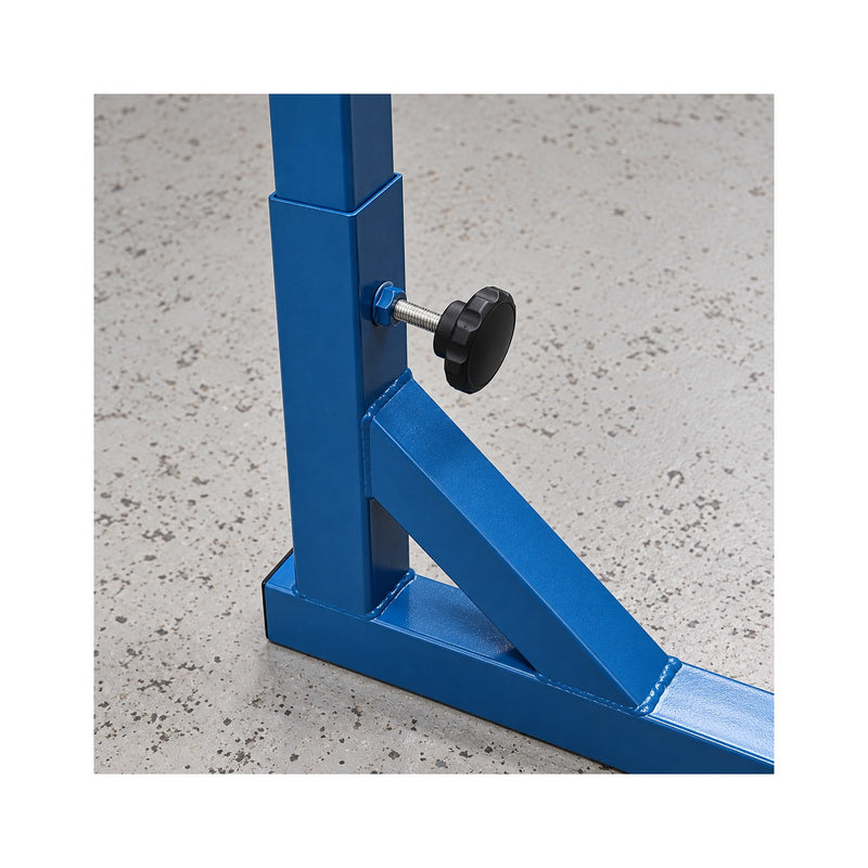 Mobile Badminton Posts with Counterweights and Wheels
