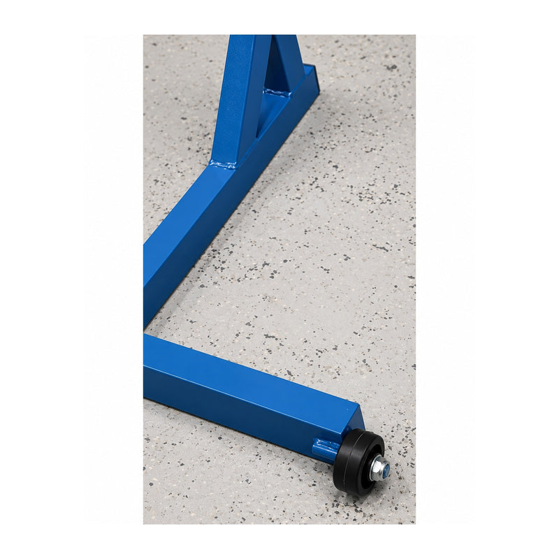 Mobile Badminton Posts with Counterweights and Wheels