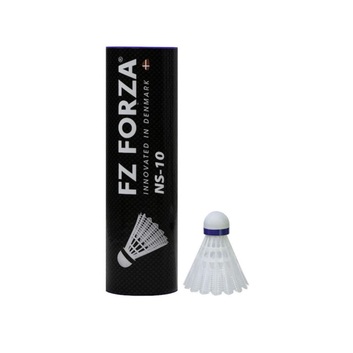 Badminton boll FZ FORZA-NS10 Vit