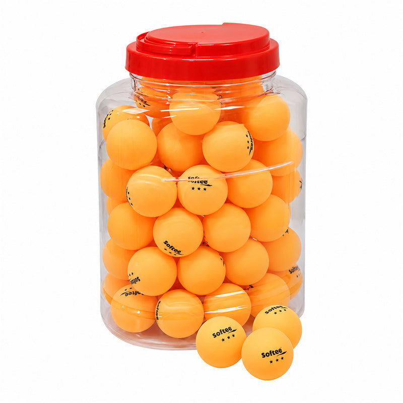 3-Star Table Tennis Balls – Jar of 60 Balls