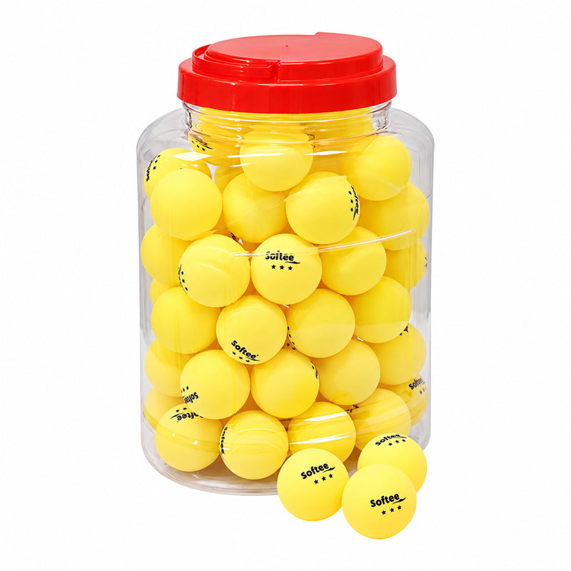 3-Star Table Tennis Balls – Jar of 60 Balls