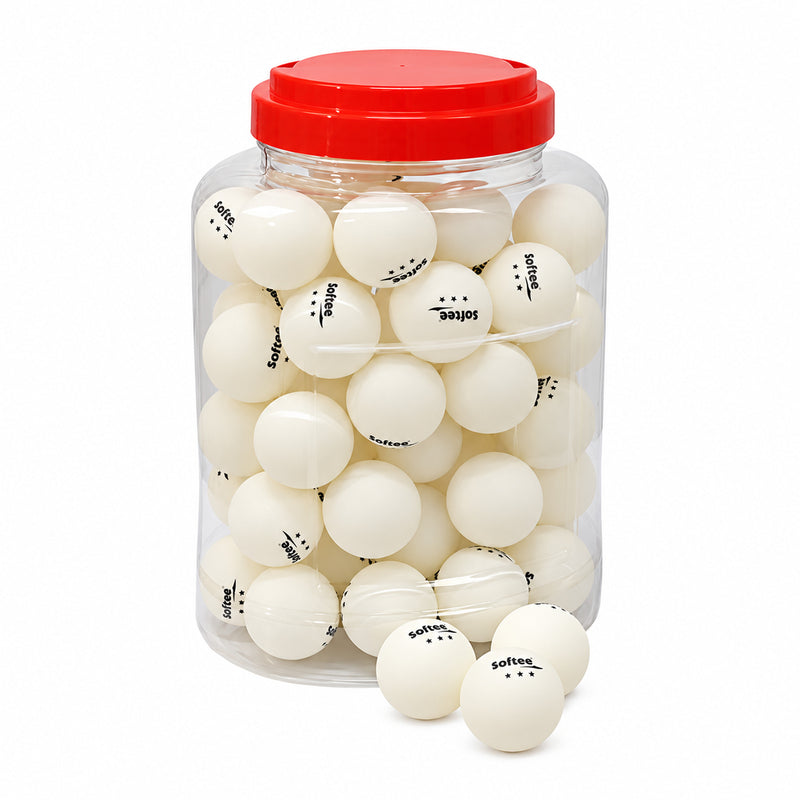 3-Star Table Tennis Balls – Jar of 60 Balls