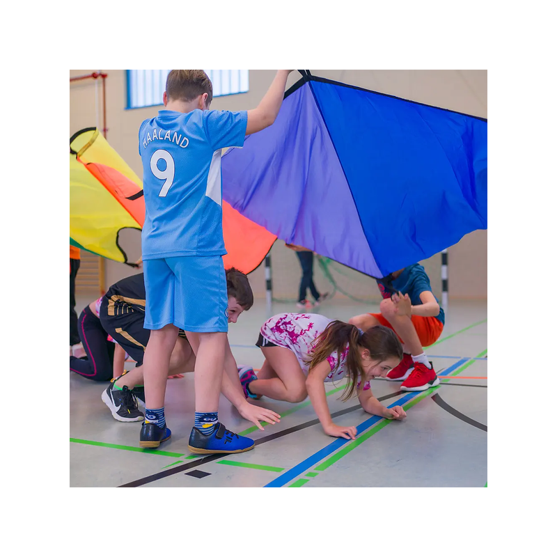 Wave Parachute Cloth – 8 × 1 m for Team Games and Cooperative Activities