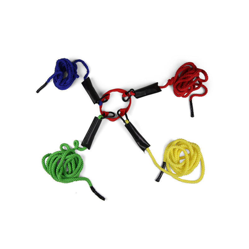 Four-Way Tug-of-War Rope for 4 Teams