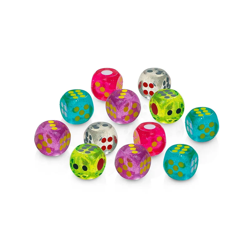 Bouncing Dice 4 cm – 12 pcs