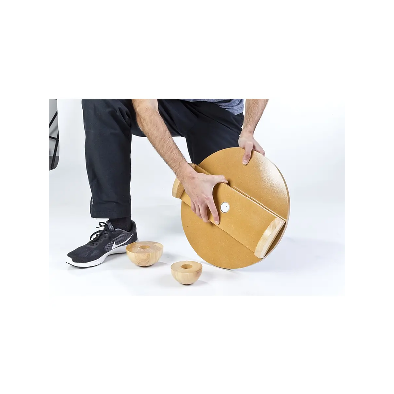 Deluxe Balance Board with Interchangeable Parts – for Balance and Coordination Training