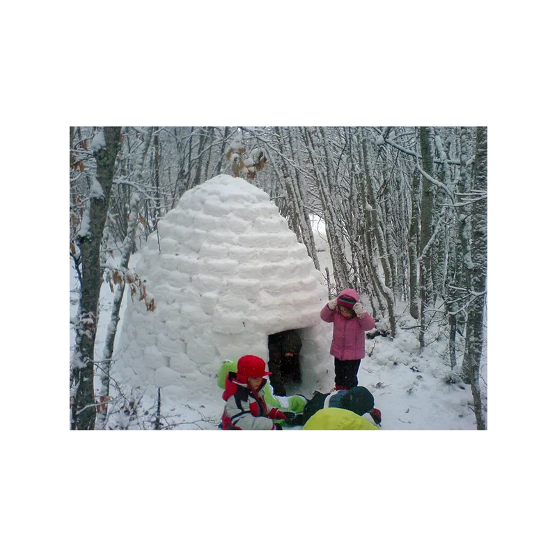 Snow Fort and Igloo Moulds – Set of 2 Moulds for Snow and Sand