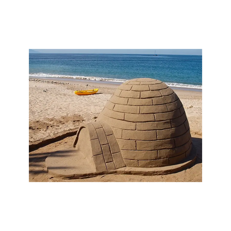 Snow Fort and Igloo Moulds – Set of 2 Moulds for Snow and Sand