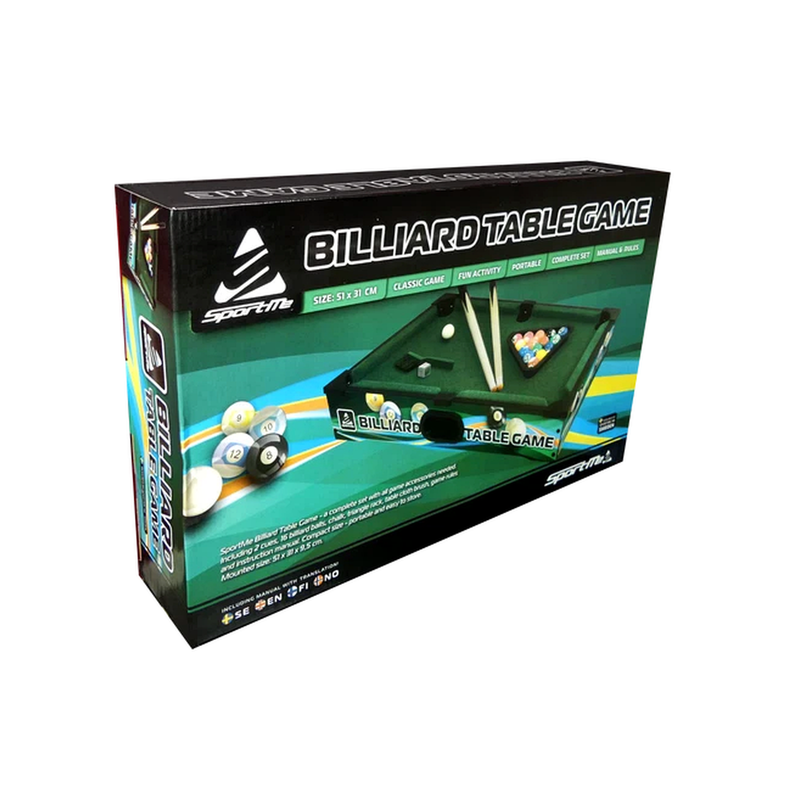 Portable Billiard Table Game 51 × 31 cm