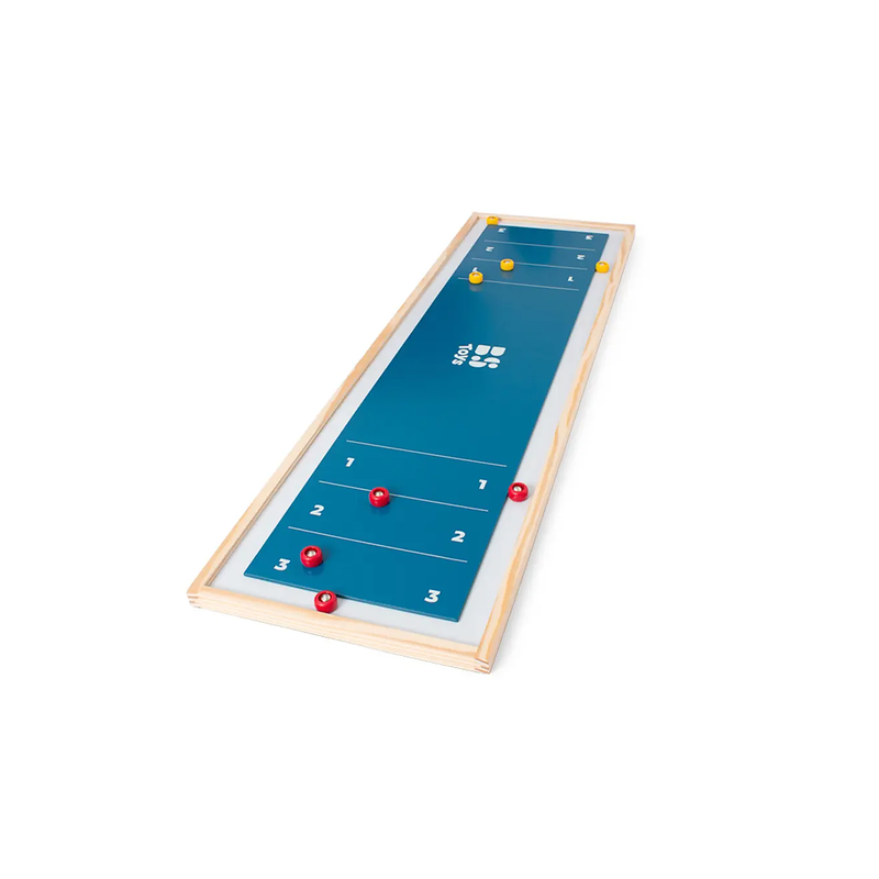 BS Toys Shuffleboard – Compact Precision Game for Indoor and Outdoor Use