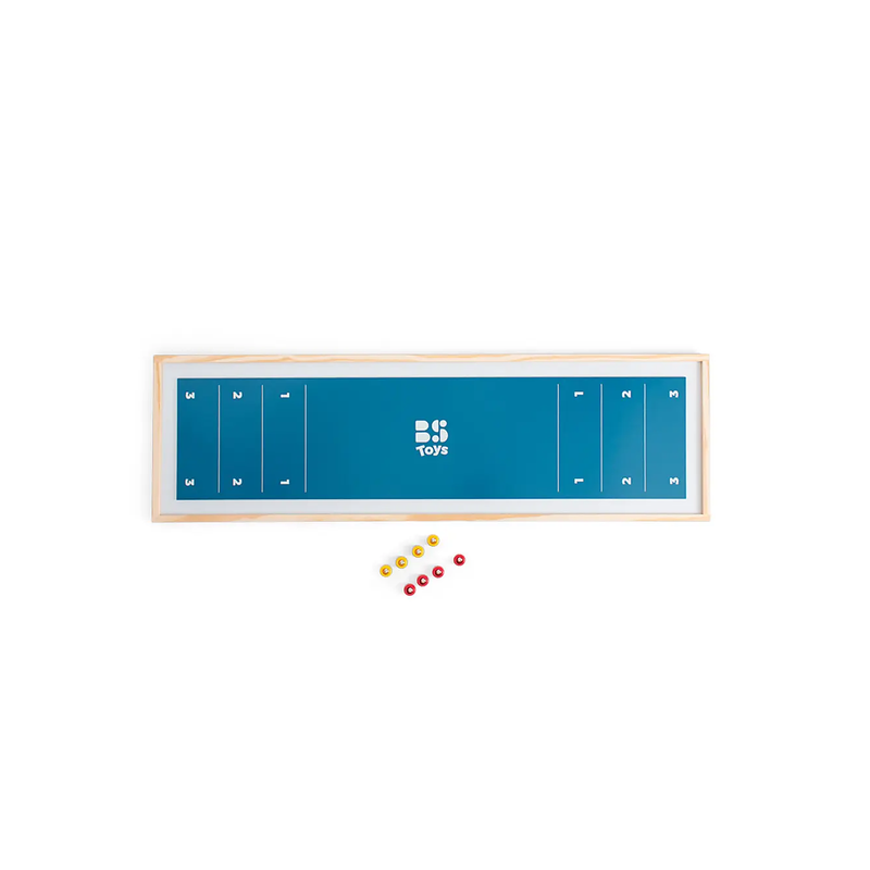 BS Toys Shuffleboard – Compact Precision Game for Indoor and Outdoor Use
