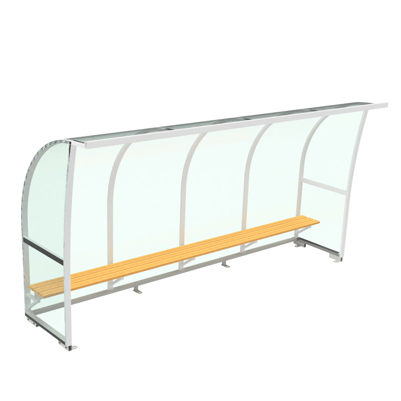 Spelarbås Tyr - Träbänk - Nordic Sport