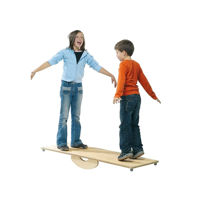 Pedalo Maxi Wooden Balance Board 150 × 45 cm – for Balance, Motor Skills and Cooperative Exercises