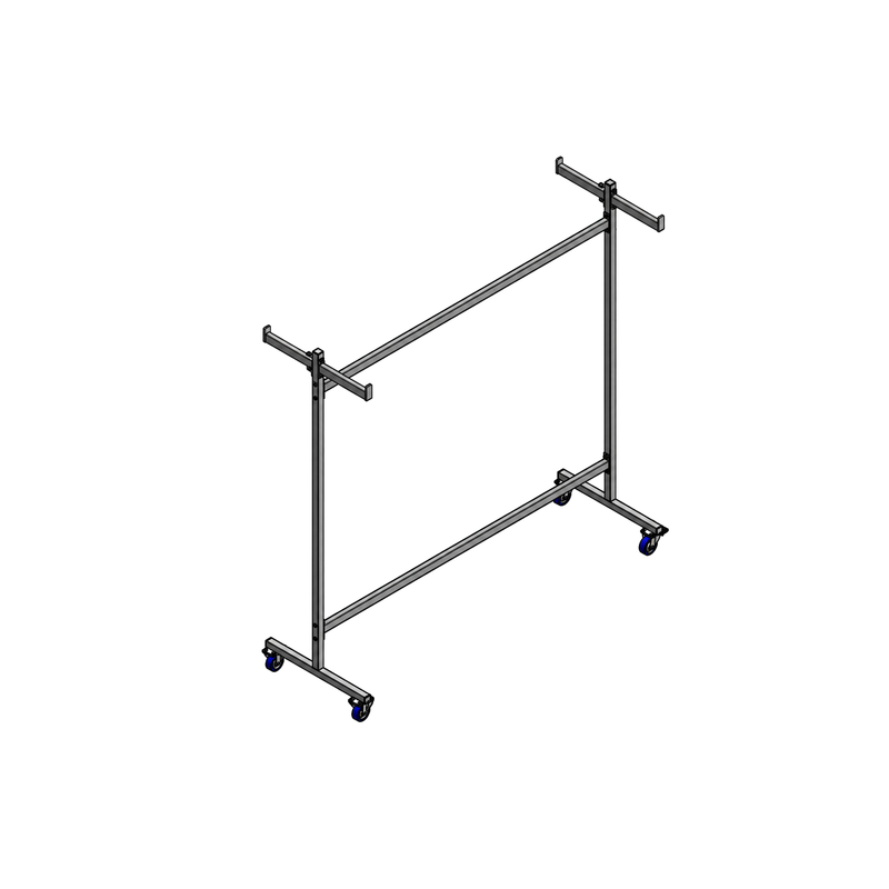 Transport and Storage Trolley for 4 Handball Goals 3 × 2 m - Nordic Sport