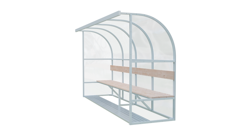 Player booth Simple 8 people - Player booth Nordic Sport