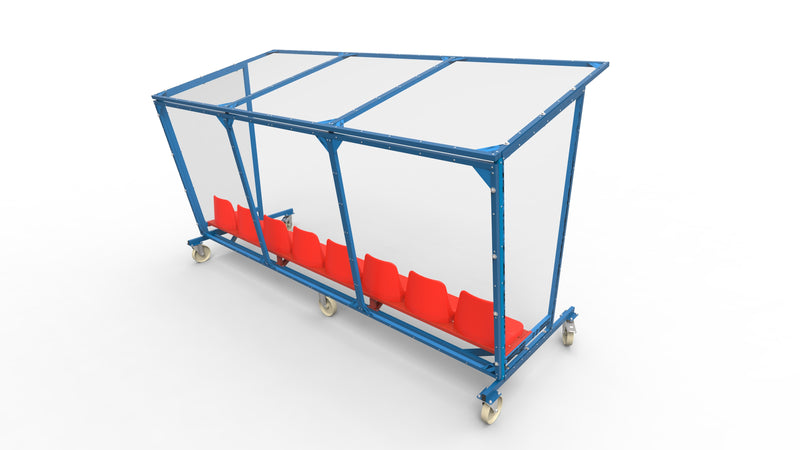 Team Shelter with Chairs - Player booth Nordic Sport